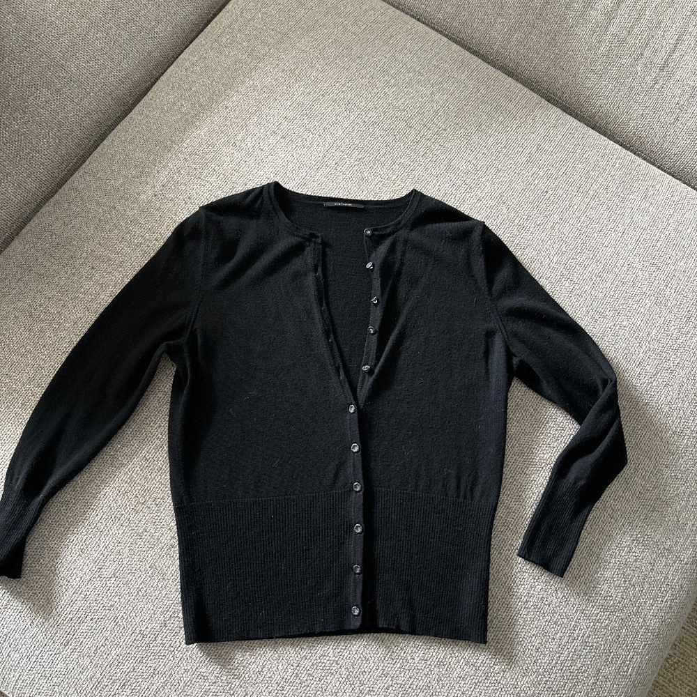 ELIE TAHARI cardigan merino wool size small